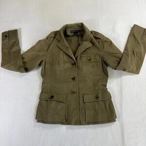 Ralph Lauren Black Label Women’s Utility Jacket in Military Olive